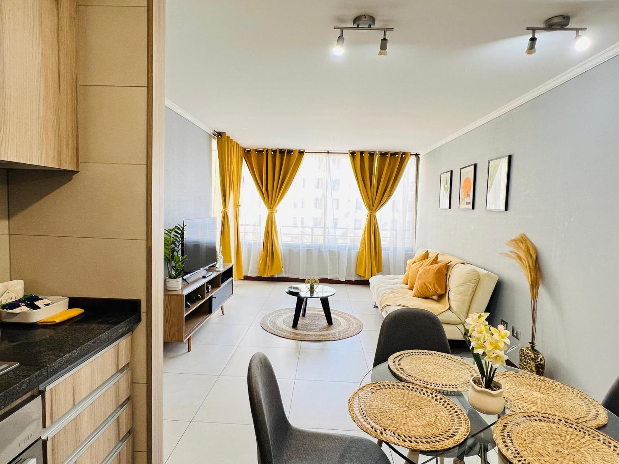 Apartment Centro, A Dos Cuadras Del Metro Santa Ana Santiago